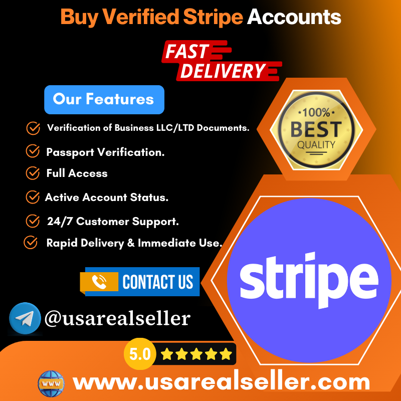 Get Verified Stripe Accounts - Personal And Business 2026